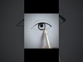 Drawing Eye | Pencil Drawing 👁️ #shorts