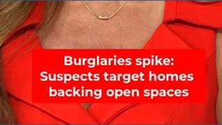 Highlands Ranch burglaries rising in homes next to open space