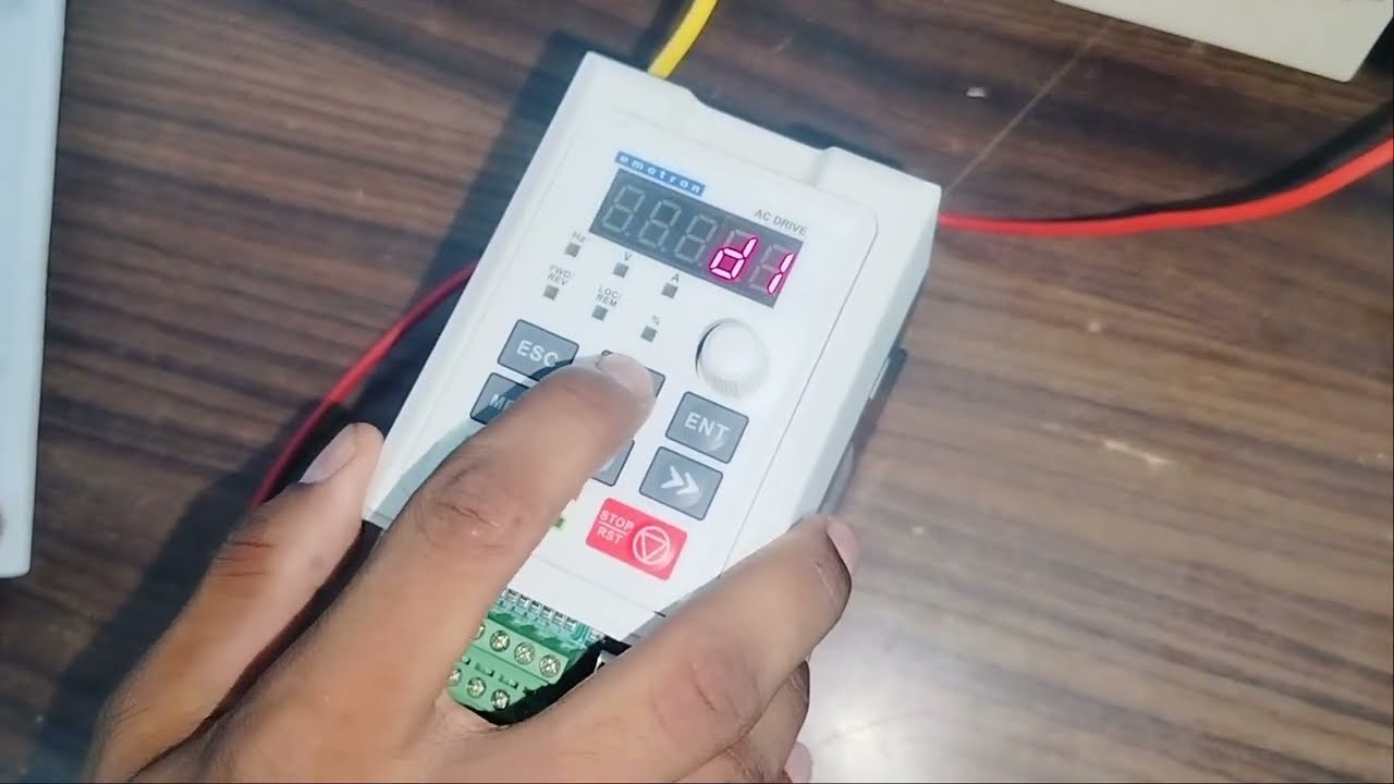 how to write parameters setting in vfd| vss series cg vfd manual|  