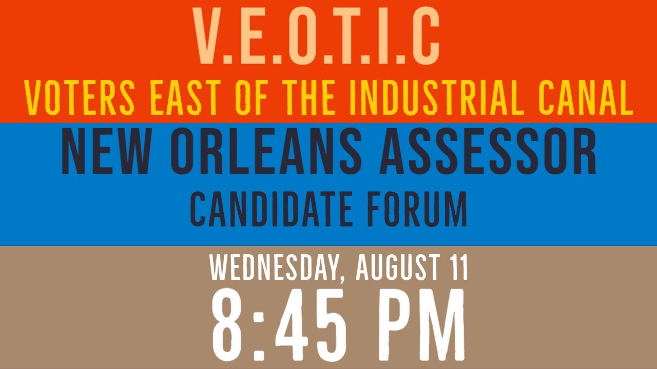 New Orleans Assessor Candidate Forum YouTube