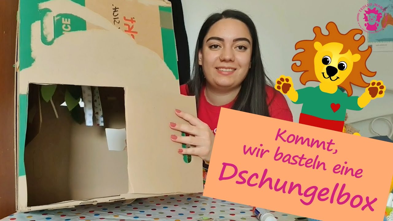 Dschungel-Box zum Verstecken und Entdecken