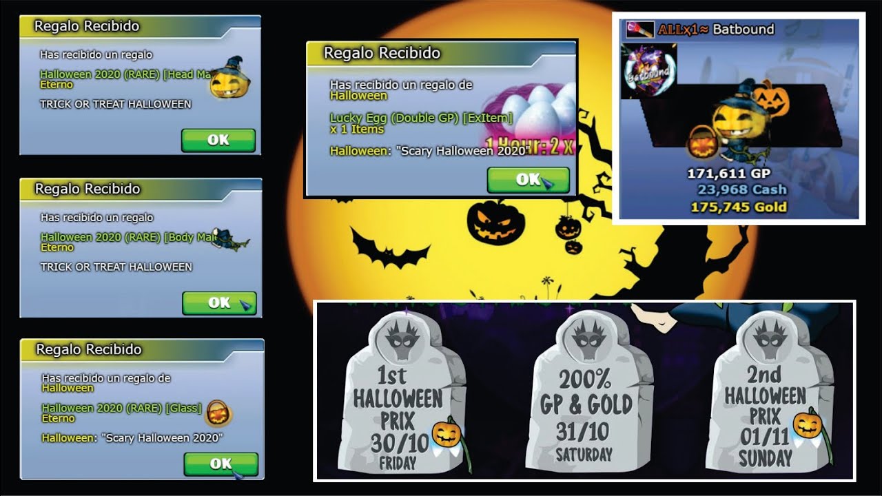 Todo acerca de los eventos de Halloween | Dragonbound 2020