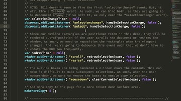 Outlining Text Selections Using The Window Selection API