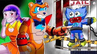 'HUGGY WUGGY IS NOT GUILTY!' Sad Story Poppy Playtime  Squid Game & FNAF Animation