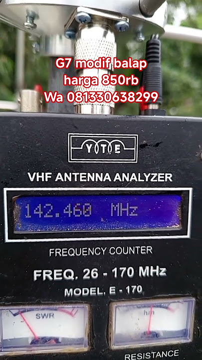 cukup 1 antena bisa main freq. RAPI-ORARI #fypyoutube #antenakomunikasi #antena g7#rapi #orari