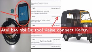 Atul bs6 obi De tool Kaise connect Karen aur kaise Pata Karen ki gadi mein kya problem ha screenshot 4