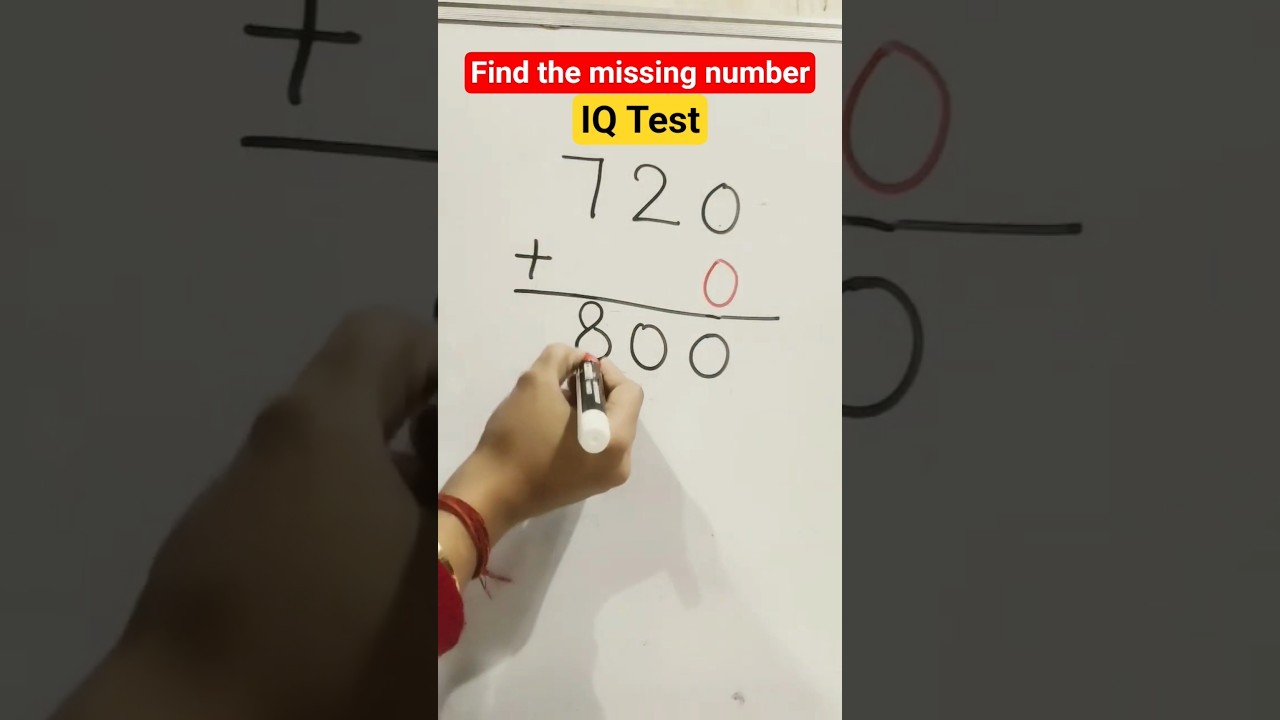 Find the Missing Number in Addition | Easy Maths Trick 