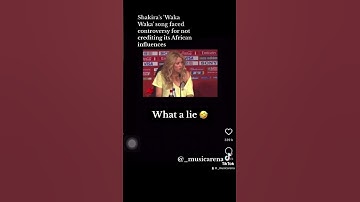 Thumbnail of Shakira's 'Waka Waka' song faced controversy for not crediting its African influences #shakira