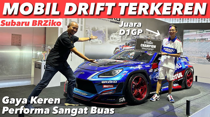WHAT? MOBIL BARU BUAT LOMBA DRIFTING? SUBARU BRZIKO DI GIIAS 2024