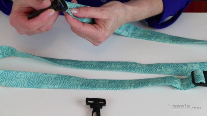 How to Make an Adjustable Purse Strap- Tutorial by Crafty Gemini 