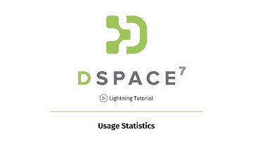 DSpace 7 Lightning Tutorial: Usage Statistics