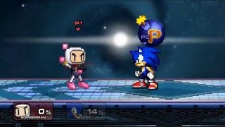 (SSF2) The Bomberman/Sonic Bomb and Spring Glitch