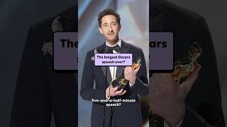 The longest Oscars speech ever