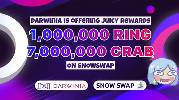 SnowSwap (DeFi on Crab Network!) How to Yield Farm $RING and $CRAB
