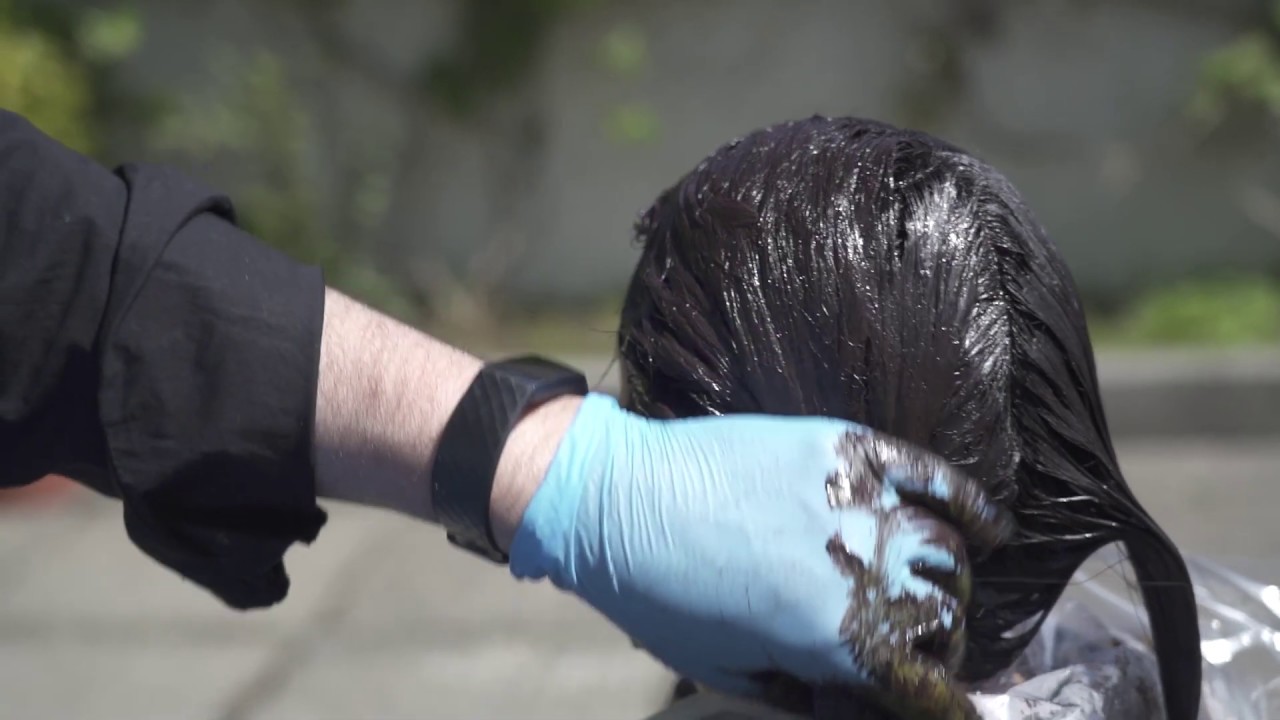 5 Herbal Time Cream Henna Semi-Permanent Hair Colour Application