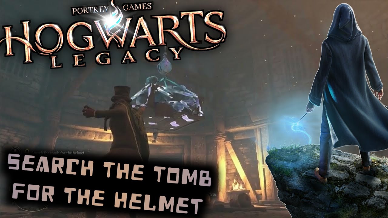 Hogwarts Legacy The Helm Of Urtkot [Search The Tomb For The Helmet