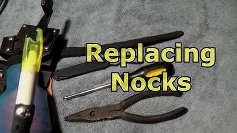 Quick HOW TO : Broken Nocks