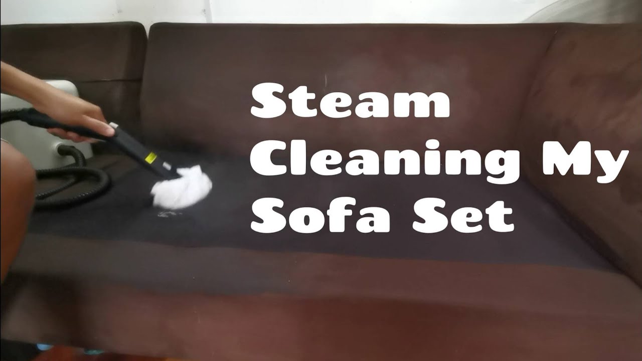 How to Clean a Fabric Sofa with a Steam Cleaner 