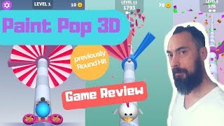 🎨PAINT POP 3D 🐔CHICKENS SHOOT EGGS FROM THEIR BUTT! (previously Round Hit) Game Play Review 328 screenshot 1