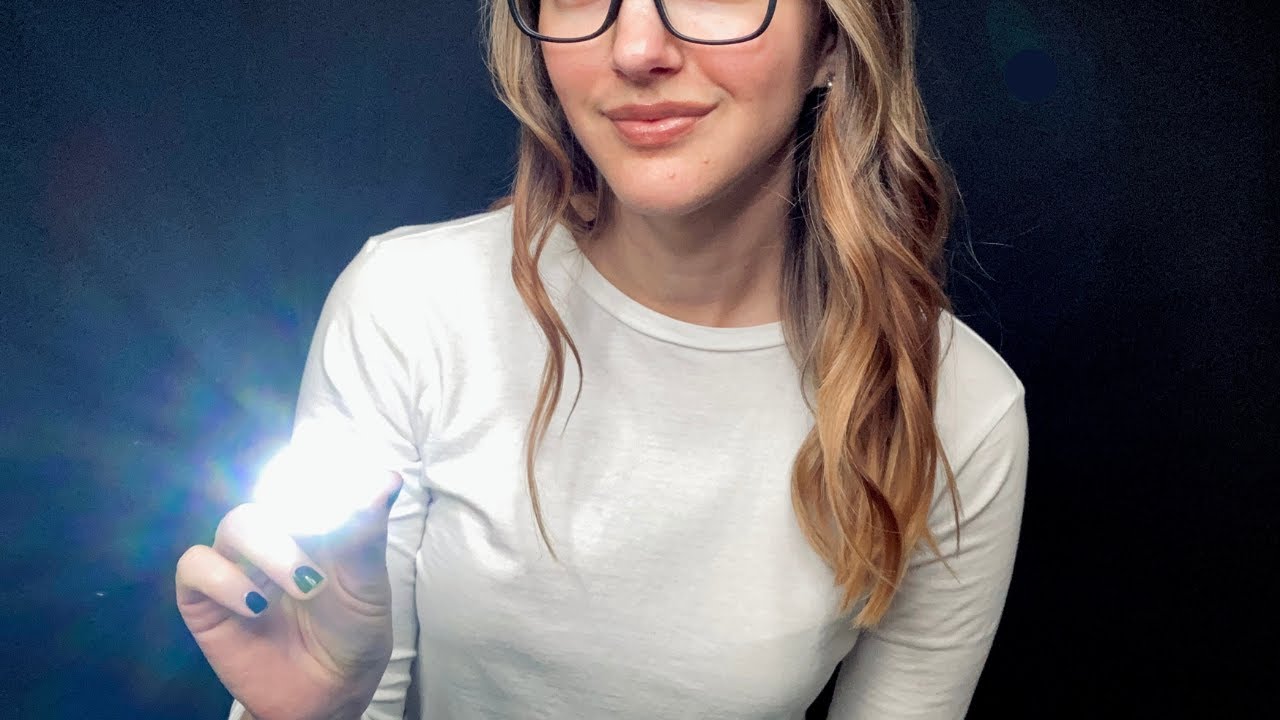 Подробный ASMR-осмотр черепных нервов l Медицинские тесты с использованием тихой речи, ролевая AS...