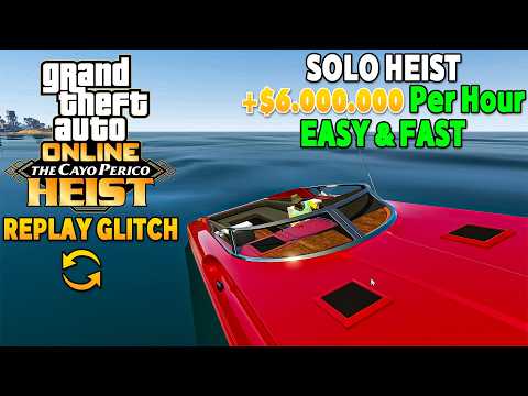 NEW 2026! Cayo Perico Heist SOLO Replay Glitch – Earn $6M Per Hour Easy & Fast GTA Online