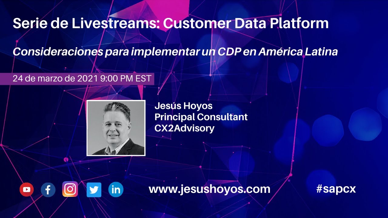 Serie de Livestreams: Implementar un Customer Data Platform en América Latina