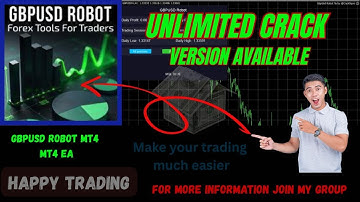 GBPUSD Robot MT4 | MT4 EA