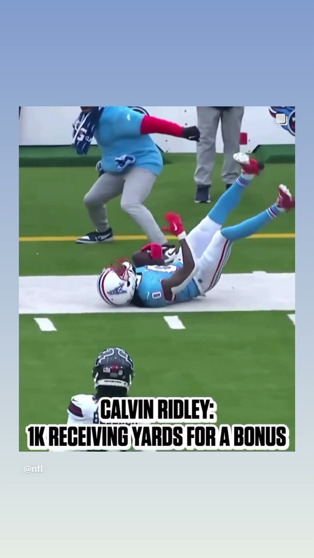 He got his bonus #hoodnews #calvinridley #titans #willlevis #NFL #football #shortvideo #omg #how #us