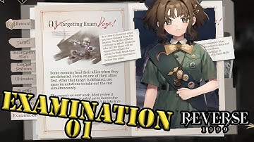 [Reverse:1999] Examination 01 "Targeting Exam" (Tutorial)