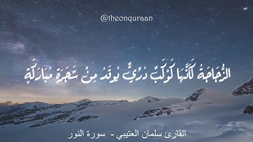 سورة النور - القرآن كريم (آيات) سلمان العتيبي