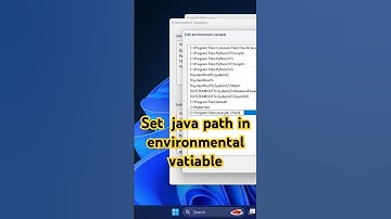 Set  java path in environmental vatiable #java #trending #shortsfeed #viral #viralvideo