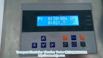 Transport Simulation Vibration Tester