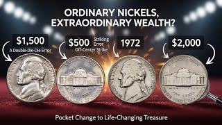 Don’t Spend This! 1970 U.S. Nickel Errors That Sold for Thousands ( $400,000 value)
