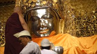 ล้างหน้าพระมหามัยมุนีเมืองมัณฑะเลย์,ก่อนแผ่นดินไหว เมืองมัณฑะเลย์,Mahamuni Buddha,Mandalay,Myanmar