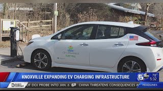 Knoxville expanding EV charging infrastructure