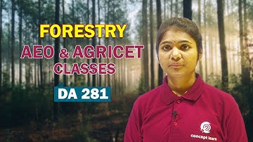 Forestry | ujwala academy | agricet video | aeo video | ujwala Coaching | ujwalaacademy