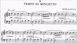 AMEB Piano Series 18 Preliminary B3 Hook Tempo di Minuetto Op.37 No.2 Sheet Music