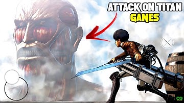 Top 10 Attack on Titan Games for Android