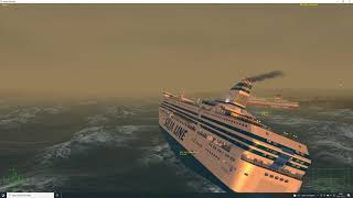 VSF Silja Serenade, scary premiere cruise