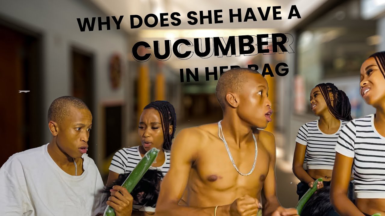 Why Would She Have A CUCUMBER 🥒 In Her Bag.?.