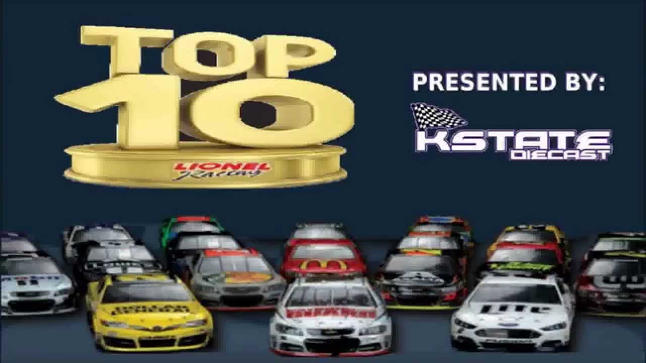 Top 10 NASCAR DieCast (164) April 2015 YouTube