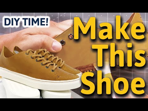 How to Make Shoes at Home | Step-by-Step DIY Sneaker Kit Tutorial ...
