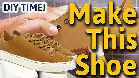 How to Make Shoes at Home | Step-by-Step DIY Sneaker Kit Tutorial  Shoemaking for Beginners