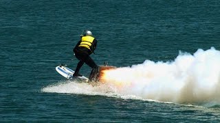 Could You Hang 10 on a Rocket-Powered Surfboard? | MythBusters