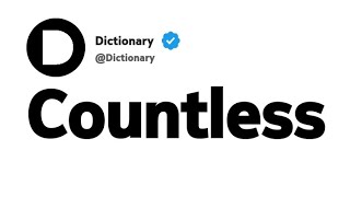 Countless Meaning In Urdu 