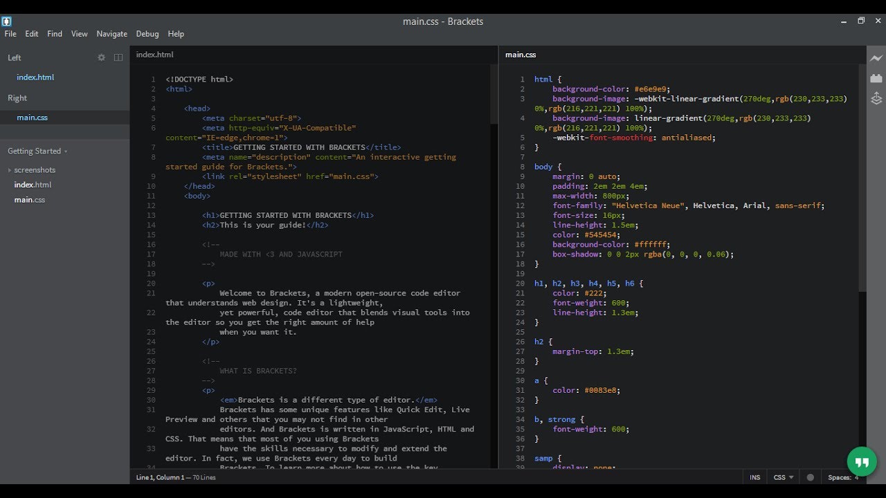 Download and Install Brackets Editor in Ubuntu - YouTube