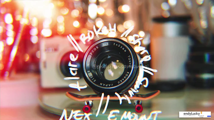 Lensa manual fix all in one bokeh swirly flare 53mm f2 TOPCOR Tokyo Kogaku for sony nex Emount