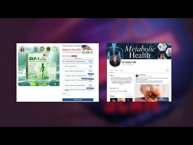 Scam pages target GLP-1 shoppers daily; how to spot fakes