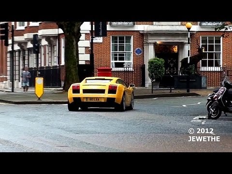 Supercars In London (R8 V10, Gallardo, V12 Vantage And More!) - Part 1 (1080p Full HD)