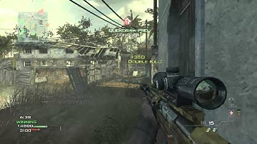 MW3 Entire Team Killed In 10 Secs With A Sniper Rifle